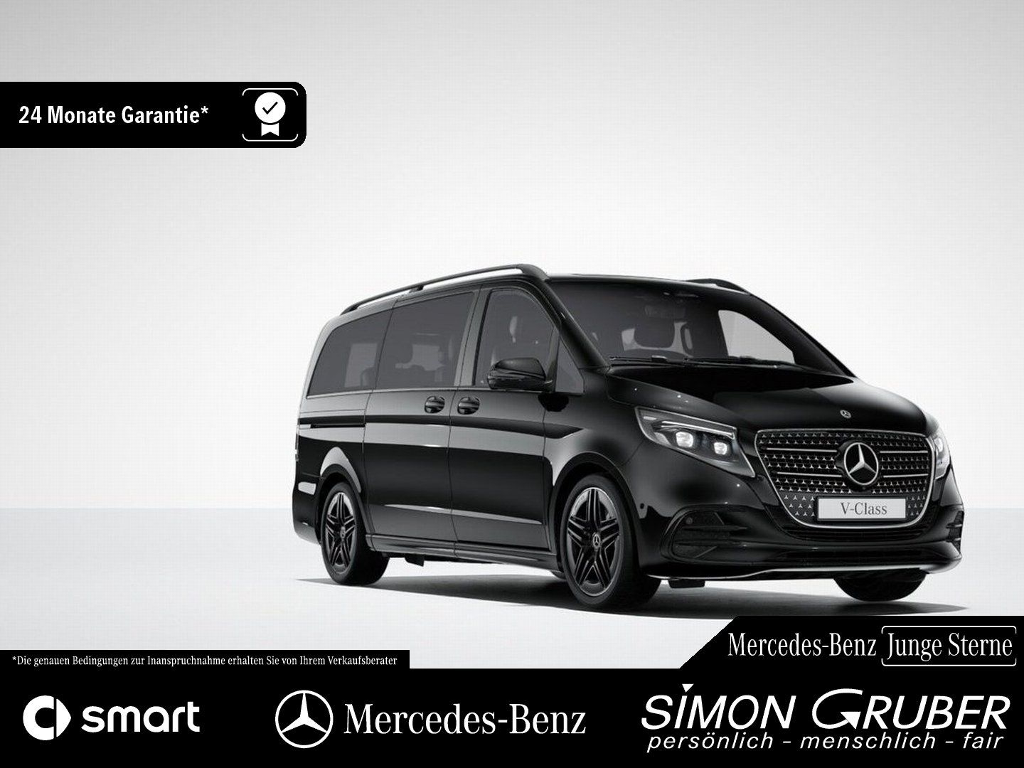 Fahrzeugabbildung Mercedes-Benz V 300 d 4M Ava L AMG Night Airmatic Tisch 7Sitze