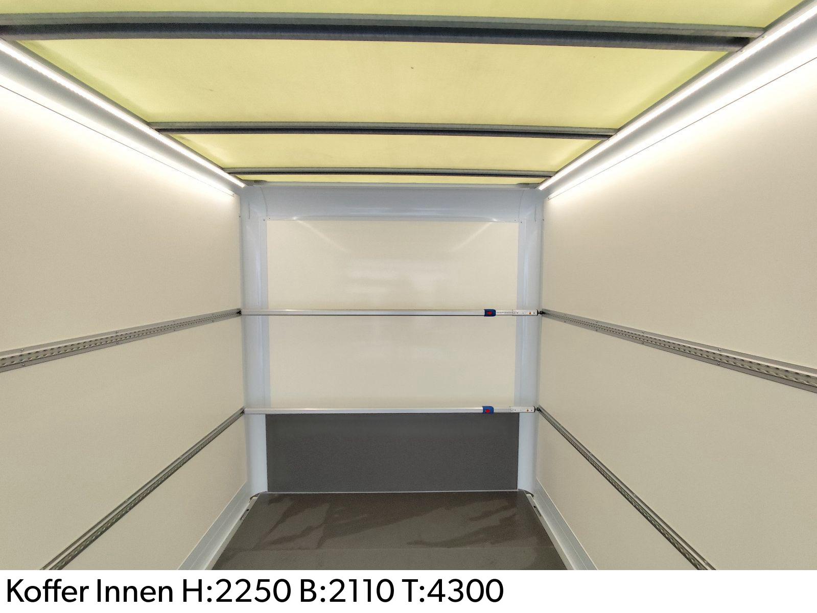 Maxus eDeliver 9 KOFFER mit Ladebordwand ! L4