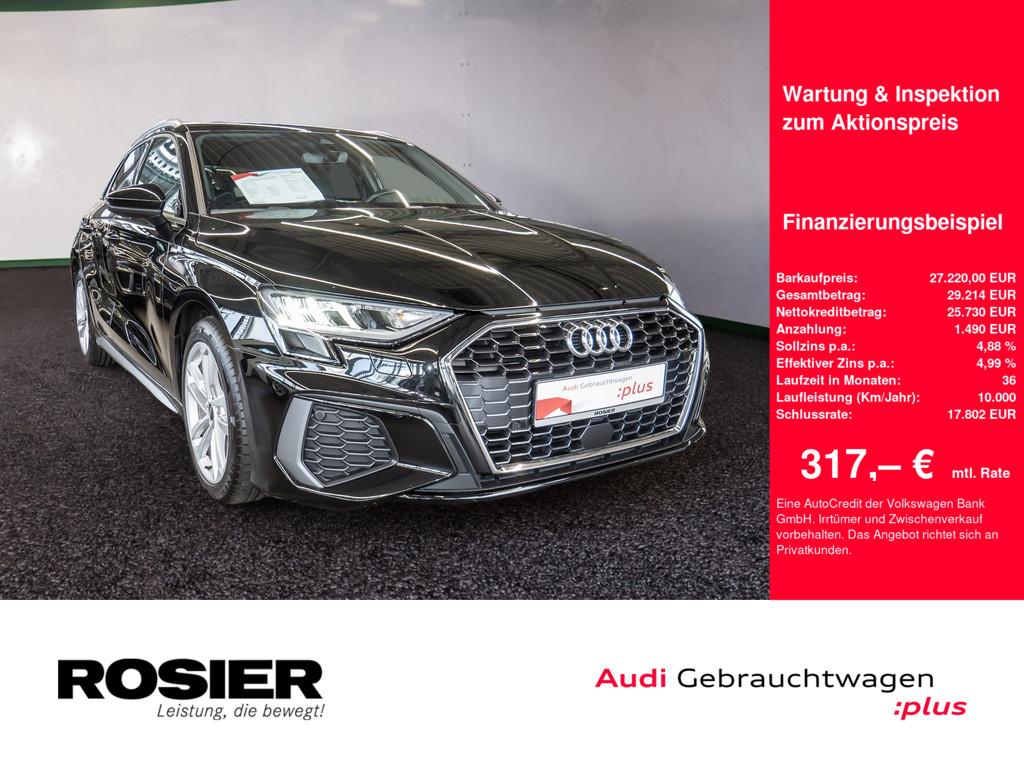 Audi A3 Sportback S line 35 TDI S tronic LED NAVI SHZ