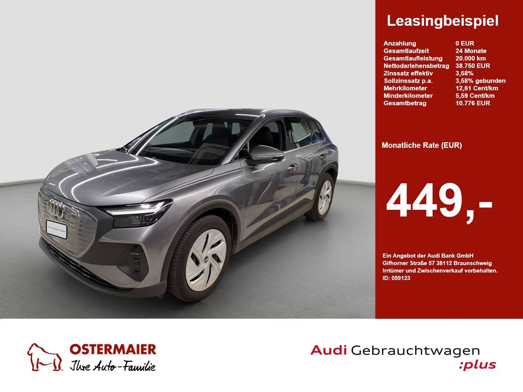 Audi Q4 e-tron 45 286PS WÄRMEPUMPE.ACC.R-KAMERA.LED.N