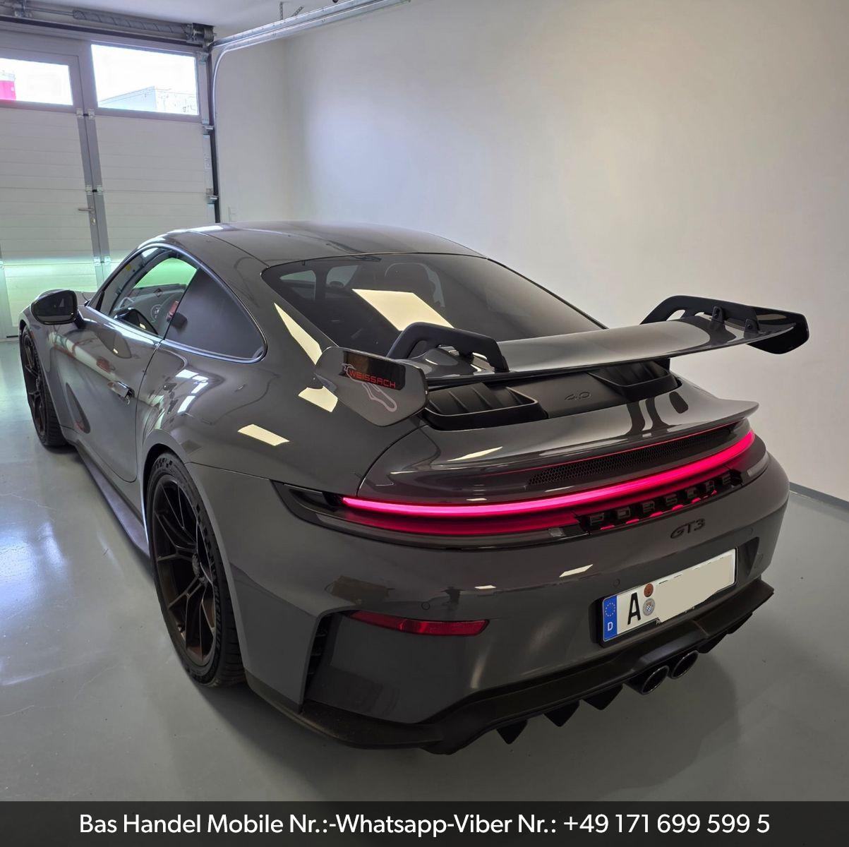 Porsche 992.2 GT3 Weissach Paket Voll-Carbon Clubsport