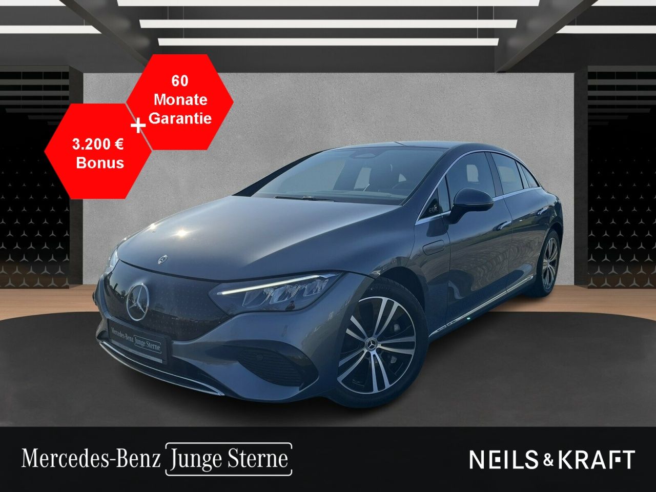 MERCEDES-BENZ EQE 300 AMBIENTE+STDHZ+KAM+LED+Keyl+NAVI+PDC+SHZ