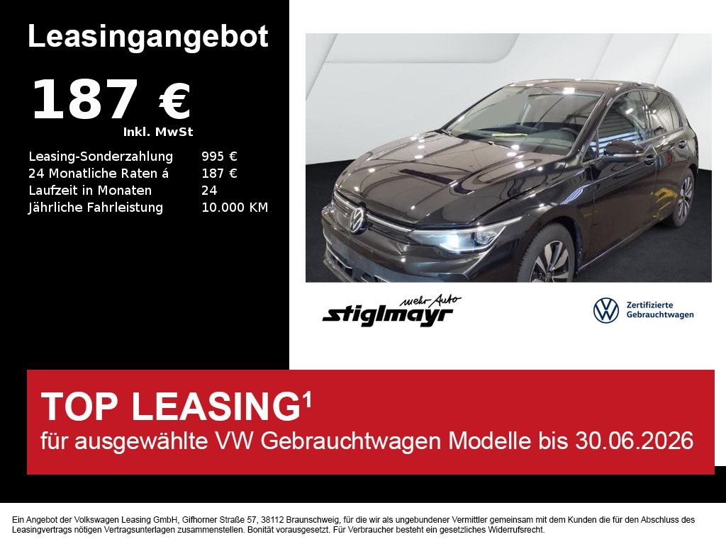 Volkswagen Golf VIII GOAL 1.5 eTSI DSG ACC+AHK+IQ-LIGHT+KAM