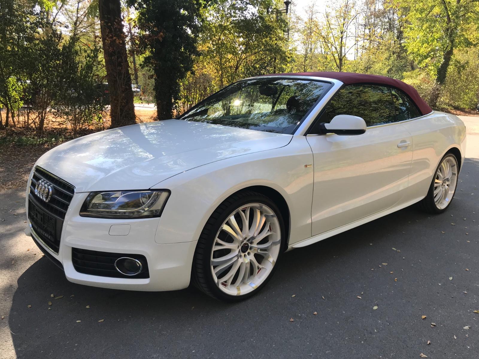 Audi A5 Cabrio Mega Optik S-Line Scheckheft ori.47tkm