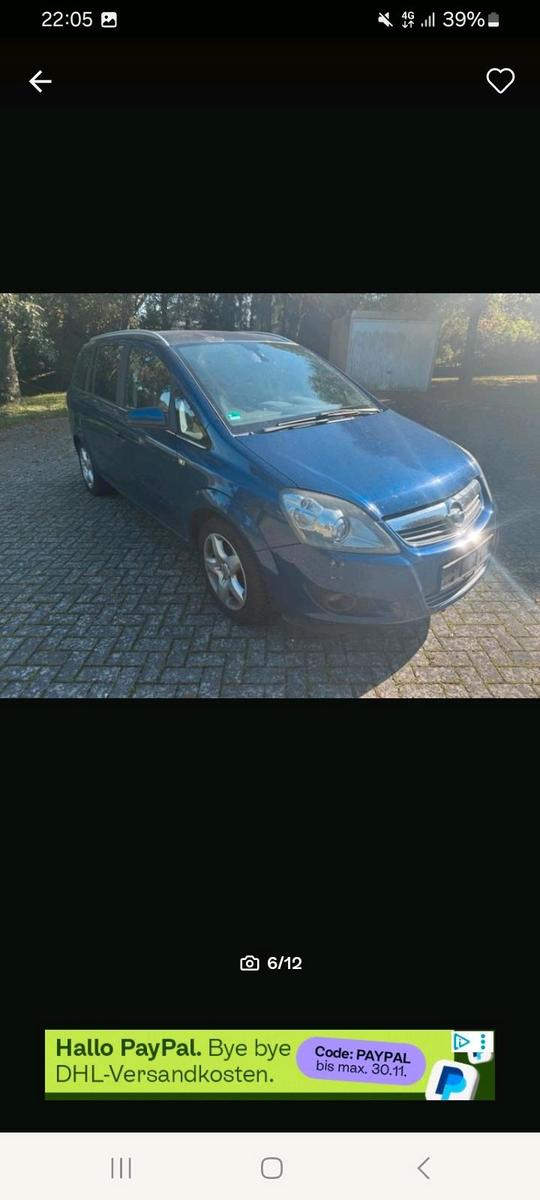 Opel Zafira 2008 — photo 9