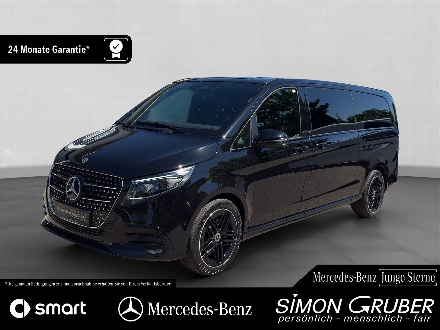Fahrzeugabbildung Mercedes-Benz V 300 d Extra Lang AMG Night Burm eTüren 8 Sitze