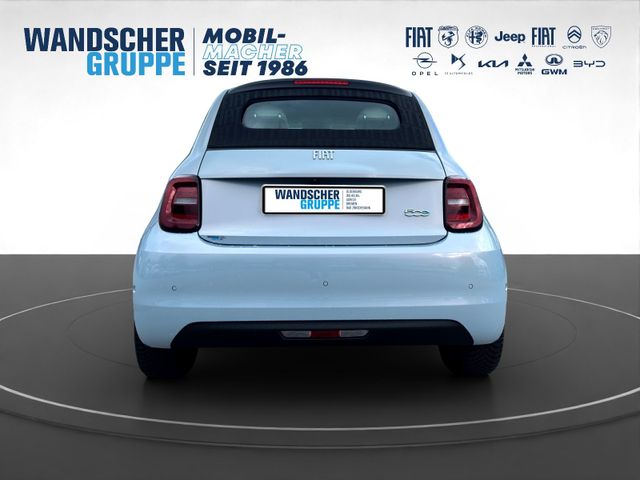 Fiat 500e Cabrio La Prima KAMERA CARPLAY SHZ
