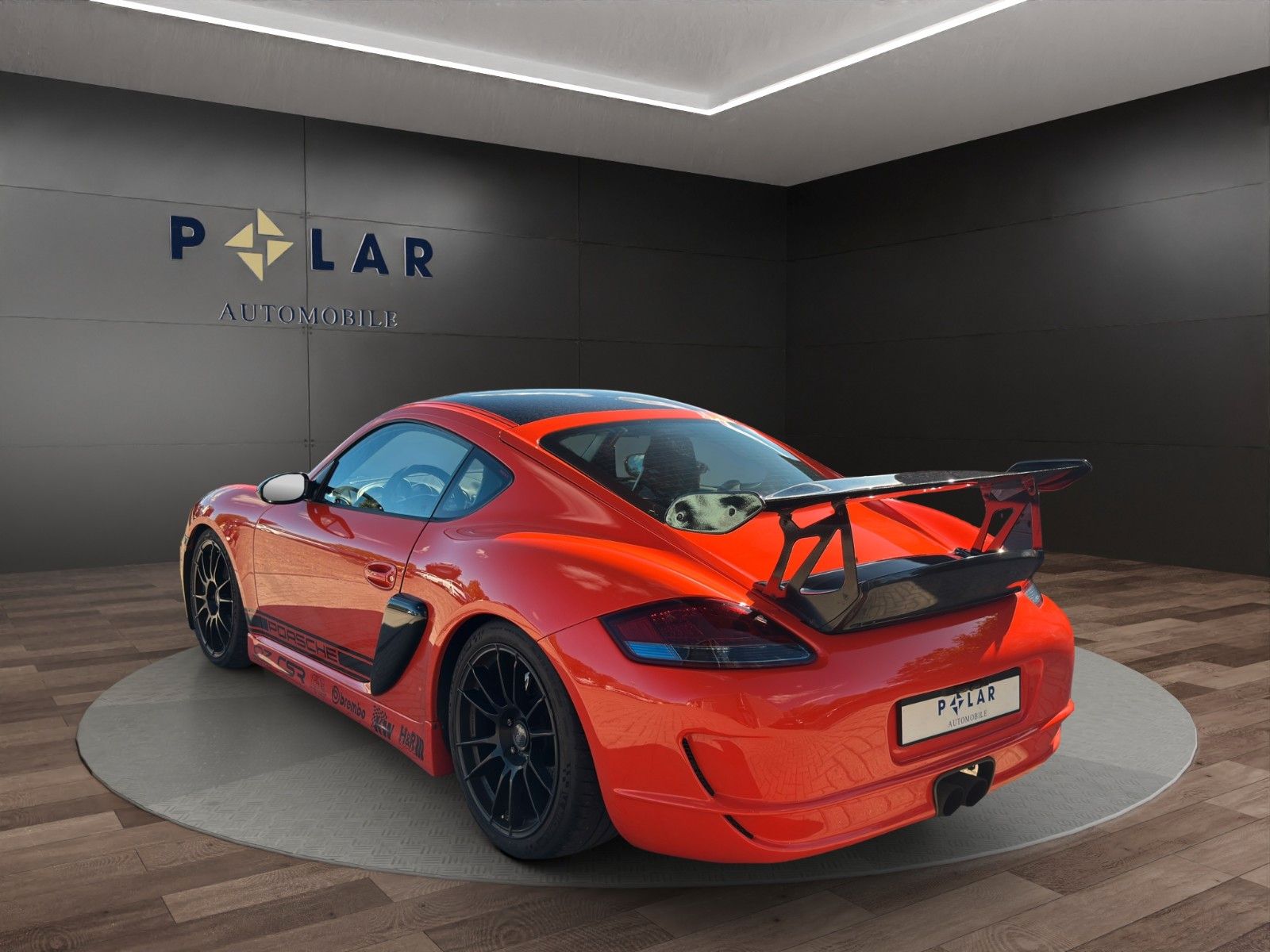 Fahrzeugabbildung Porsche Cayman S/ Rückfahrkamera/ KW-V3/OZ Ultraleggera