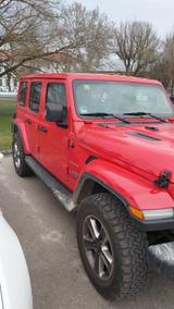 Jeep Wrangler 2.2l CRDi Unlimited Sahara Automati... - Jeep Wrangler: Rot