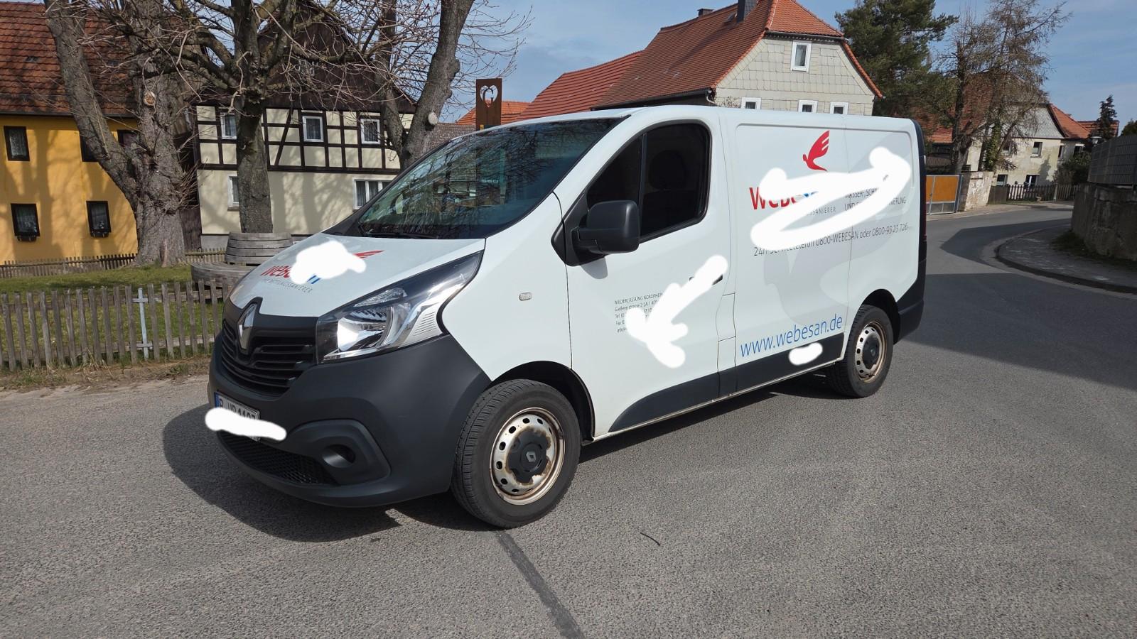 Renault Trafic KASTEN/KLIMA/NAVI SERVICEHEFT