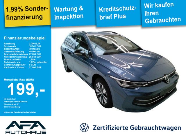 VW Golf VIII Var. 1.5 eTSI Goal DSG LED*ACC*App-Co.