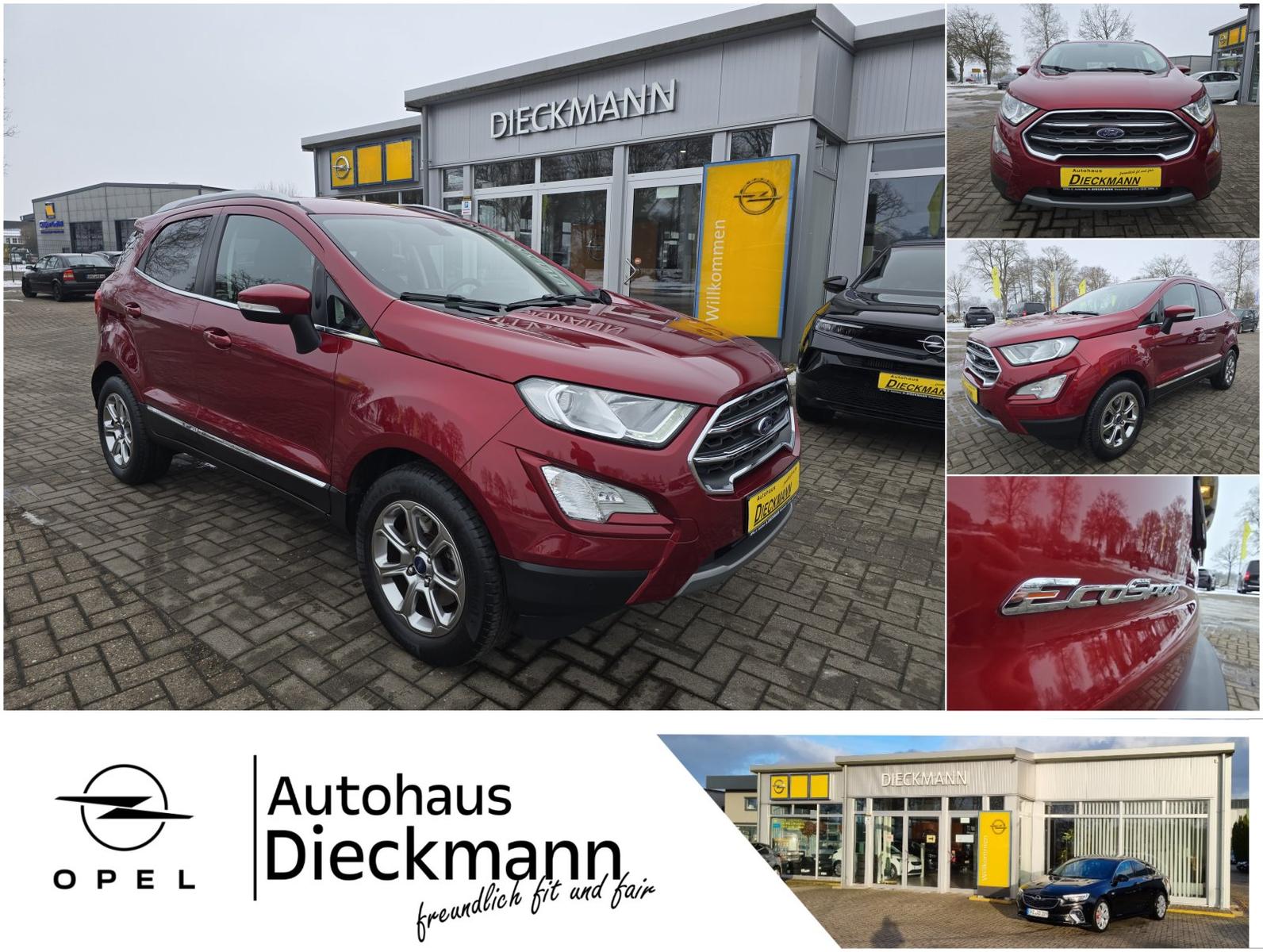 Ford EcoSport EcoBoost Titanium AHK RFK SHZ Navi