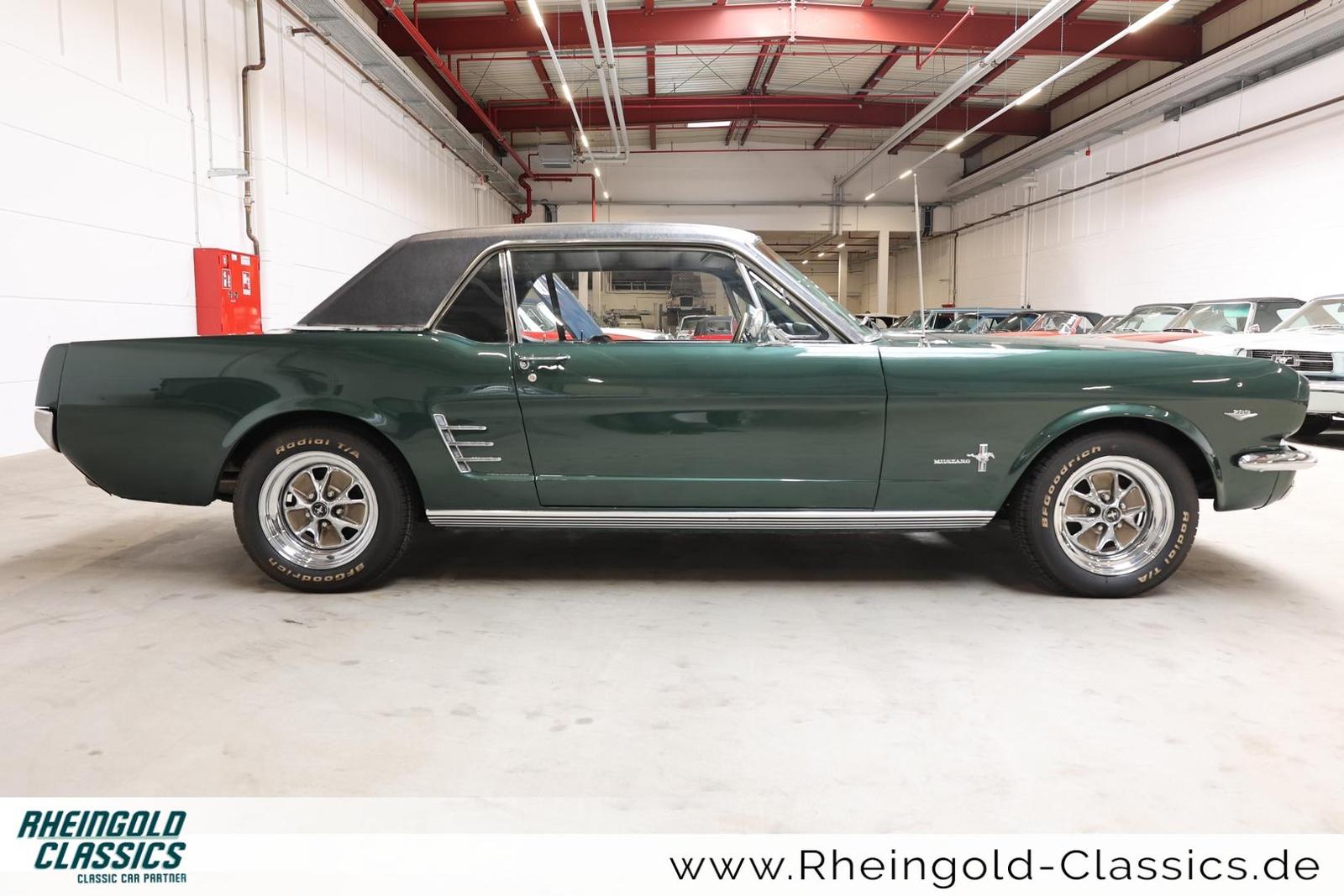 Ford Mustang 289 Coupé V8 Bullitt Green, Automatik