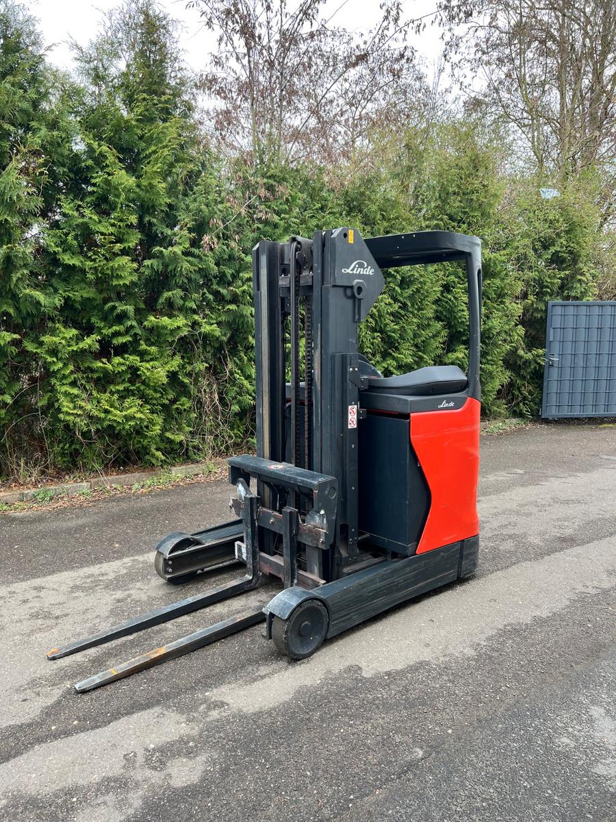 Linde R14-01 Triplex-Vollfreihub-Seitenschieber