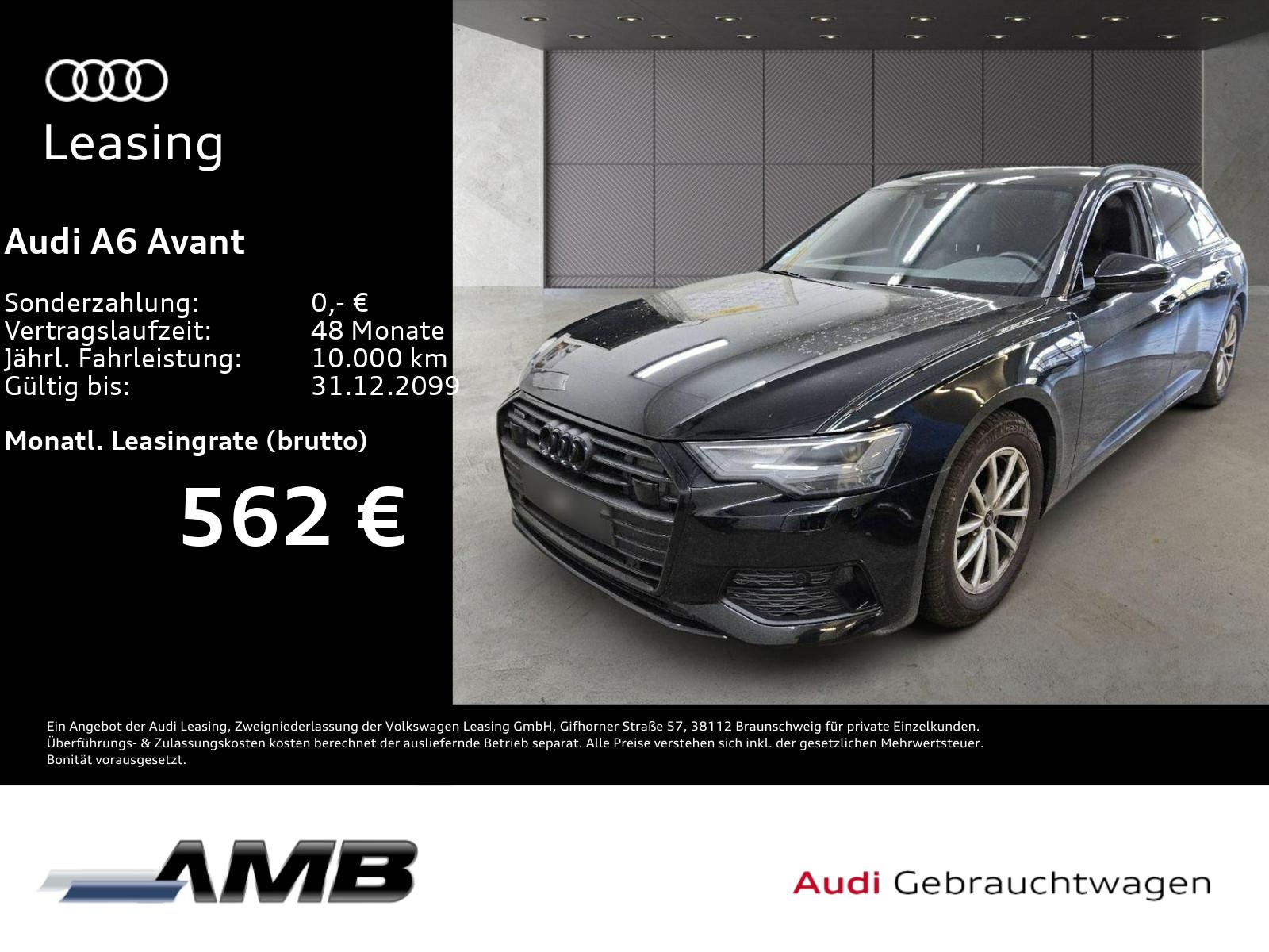 Audi A6 Avant Sport 40 TDI S line-Sportpak/Tour/RFKam