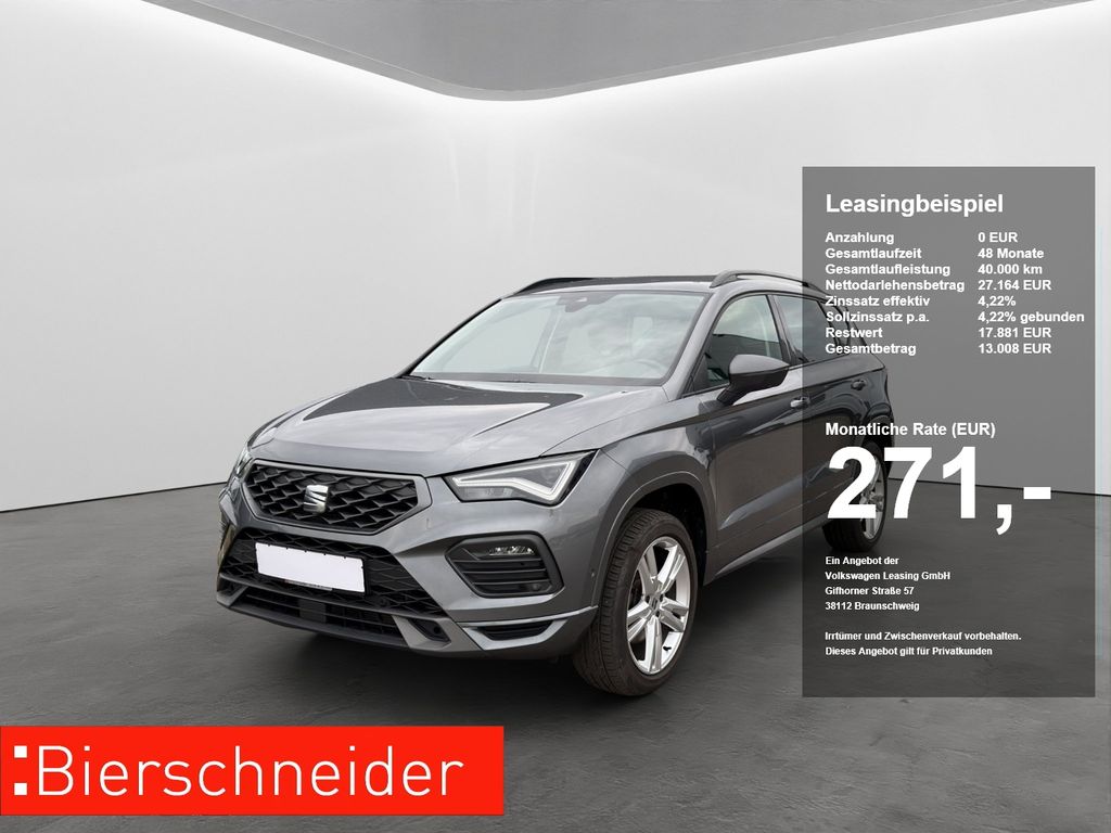 Ateca 2.0 TDI DSG FR LED NAVI AHK 18 KAMERA PARK