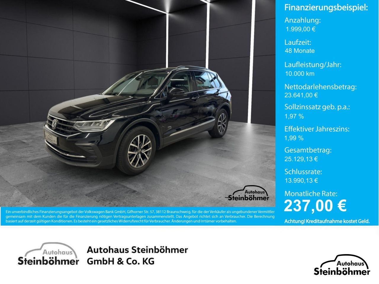 Volkswagen Tiguan Life 2.0TDI DSG LED NAV ACC SHZ RearView