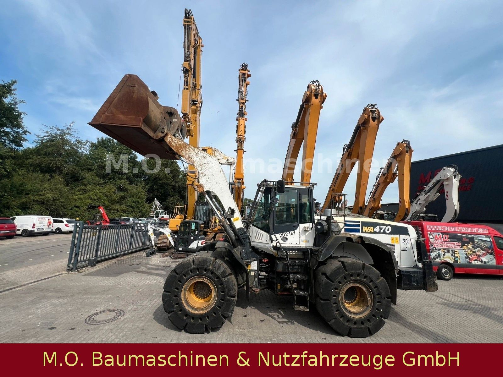 Fahrzeugabbildung Komatsu WA 470-8 / ZSA / Waage / AC/