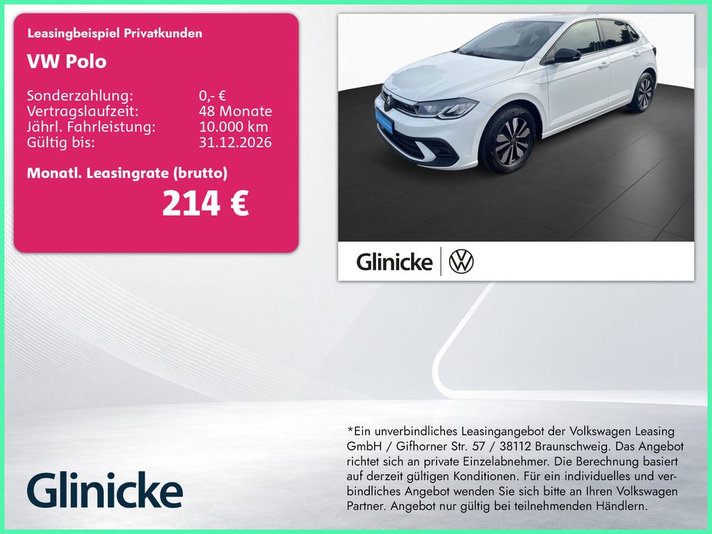 Polo 1.0 TSI Goal KLima Navi LED ACC Sitzheizung