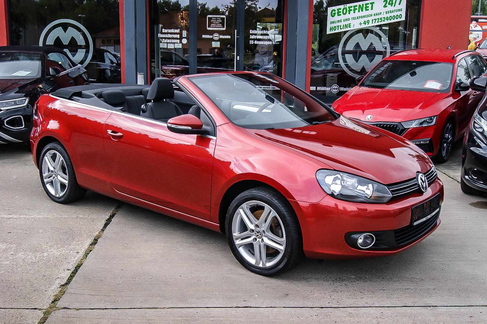 Fahrzeugabbildung Volkswagen Golf VI Cabriolet 14TSI NAVI WINTER PDC GEPFLEGT