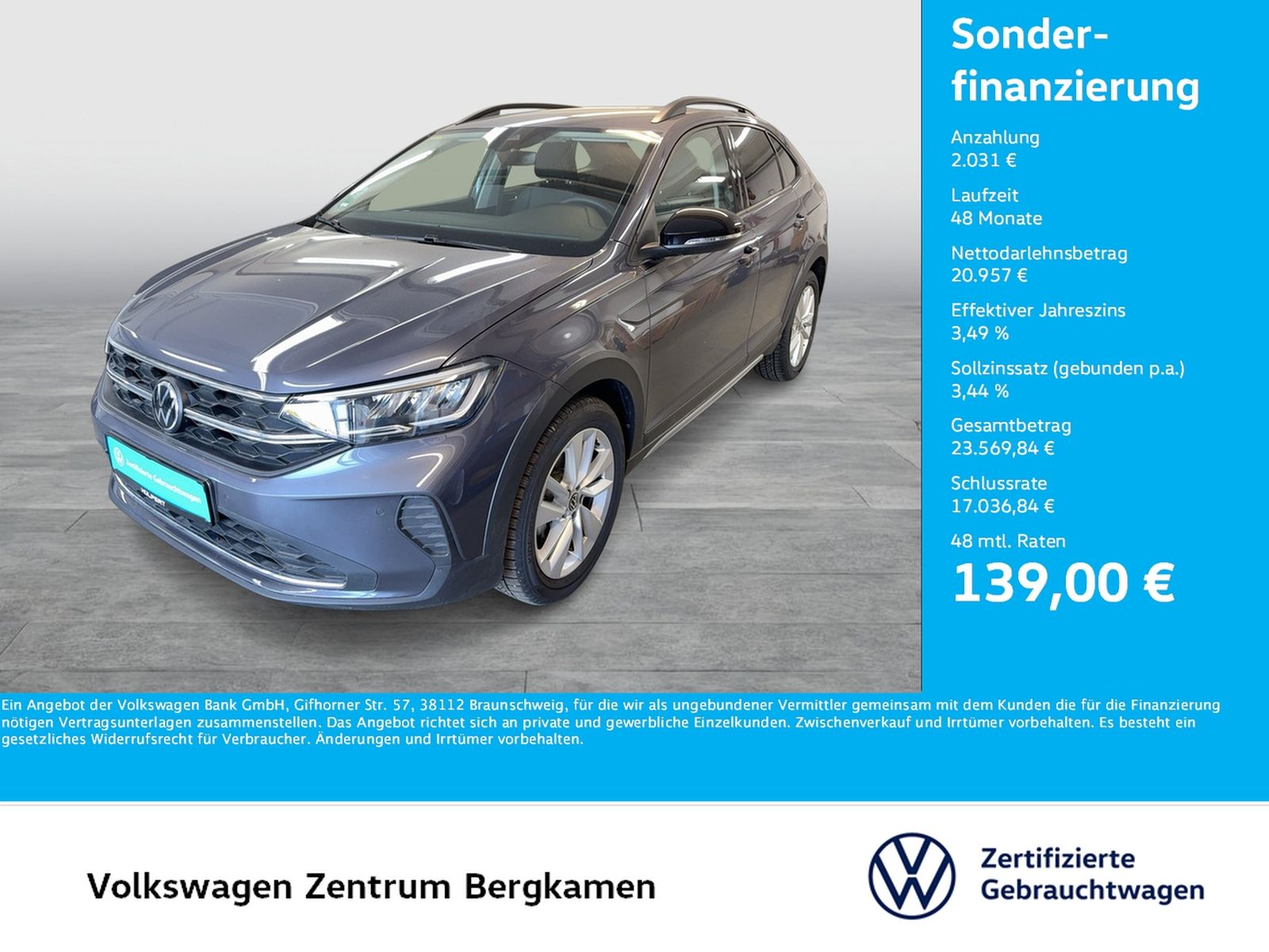 Volkswagen Taigo 1.5 GOAL ACC LM17 CARPLAY SITZHEIZUNG LED foto 1