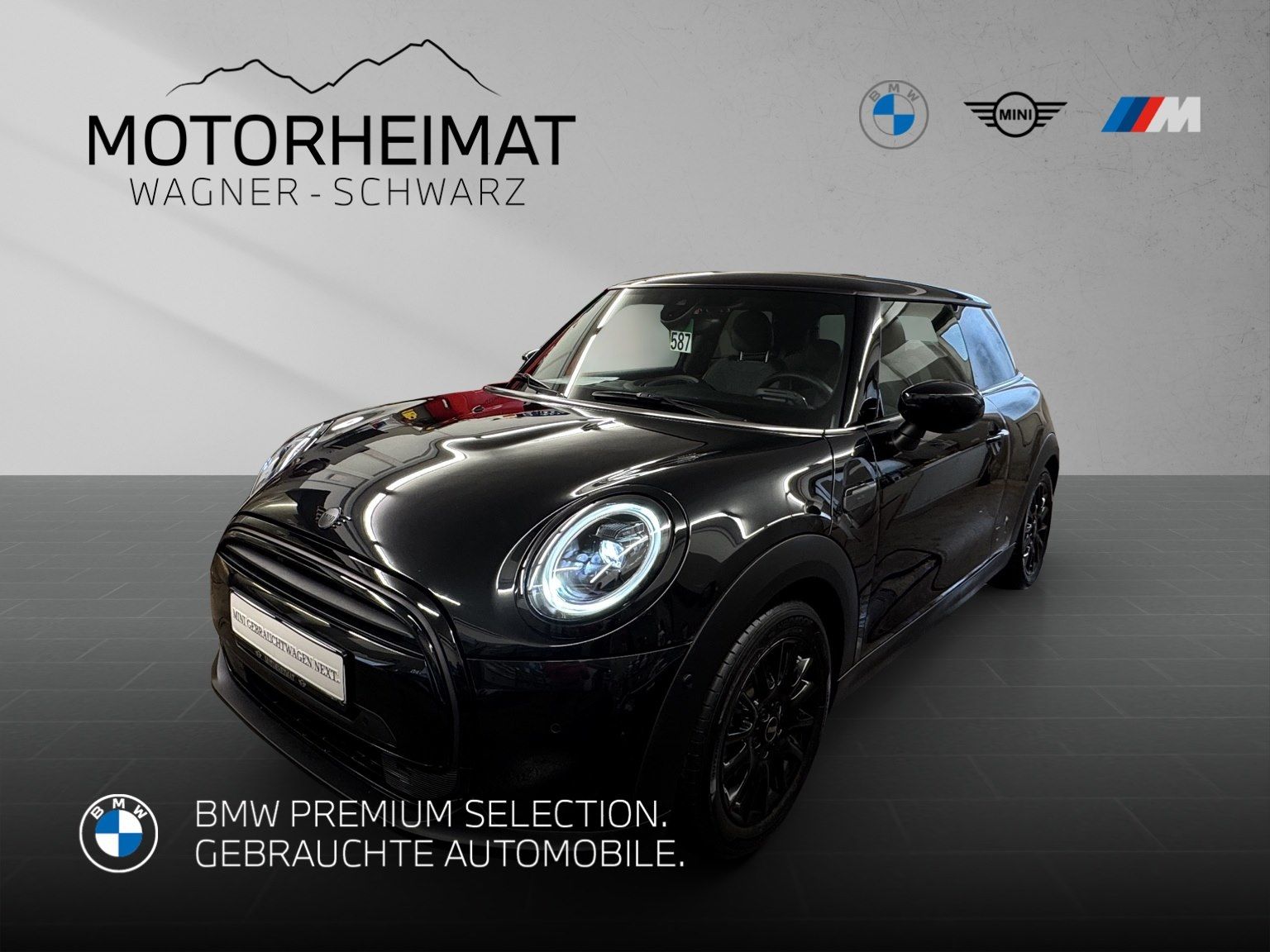 MINI Cooper 3-Türer Classic Navi Piano Black 1,49%