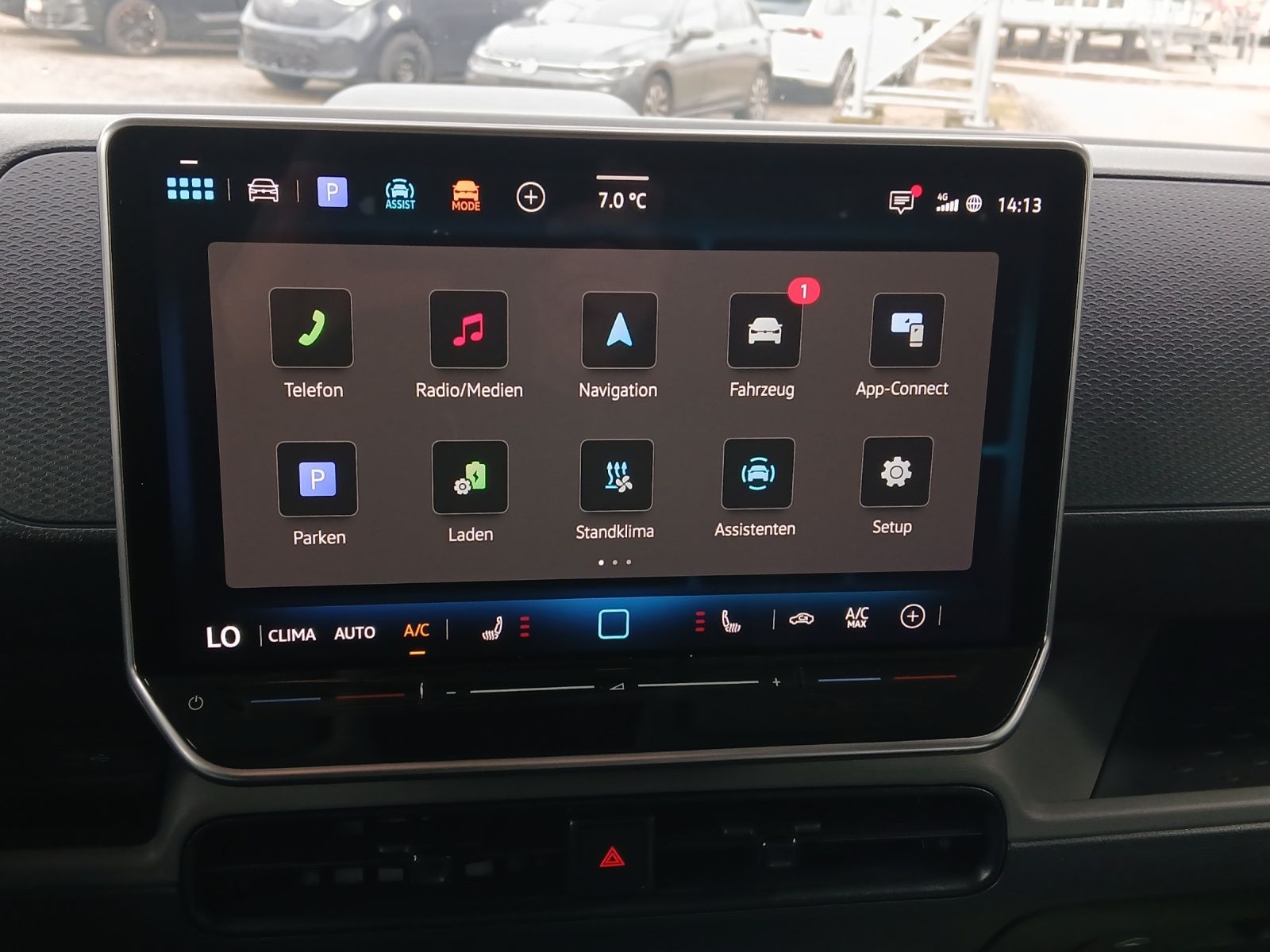 Fahrzeugabbildung Volkswagen ID.Buzz Cargo 210 kW AHK IQ.LIGHT KLIMA RFK SITZ