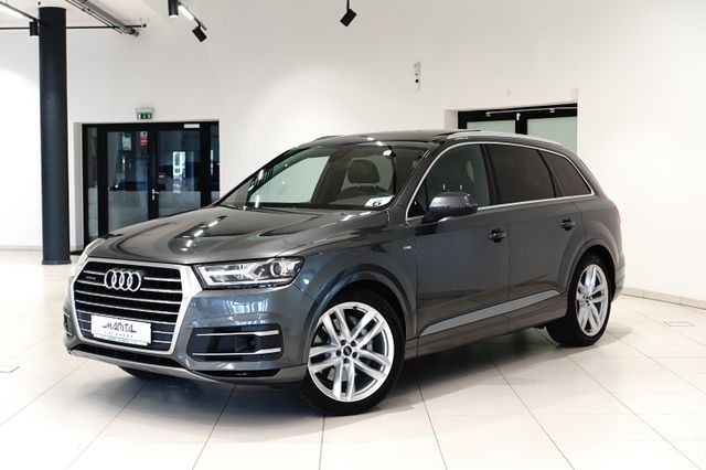 Audi Q7 3.0|S-LINE|7-SITZ|ACC|LUFTF|KAMERA|PANO|MEMO|