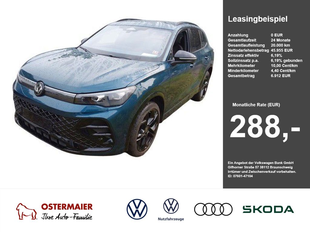 Volkswagen Tiguan R-LINE BLACK 2.0TSI 265PS NP.75T HEAD-UP.