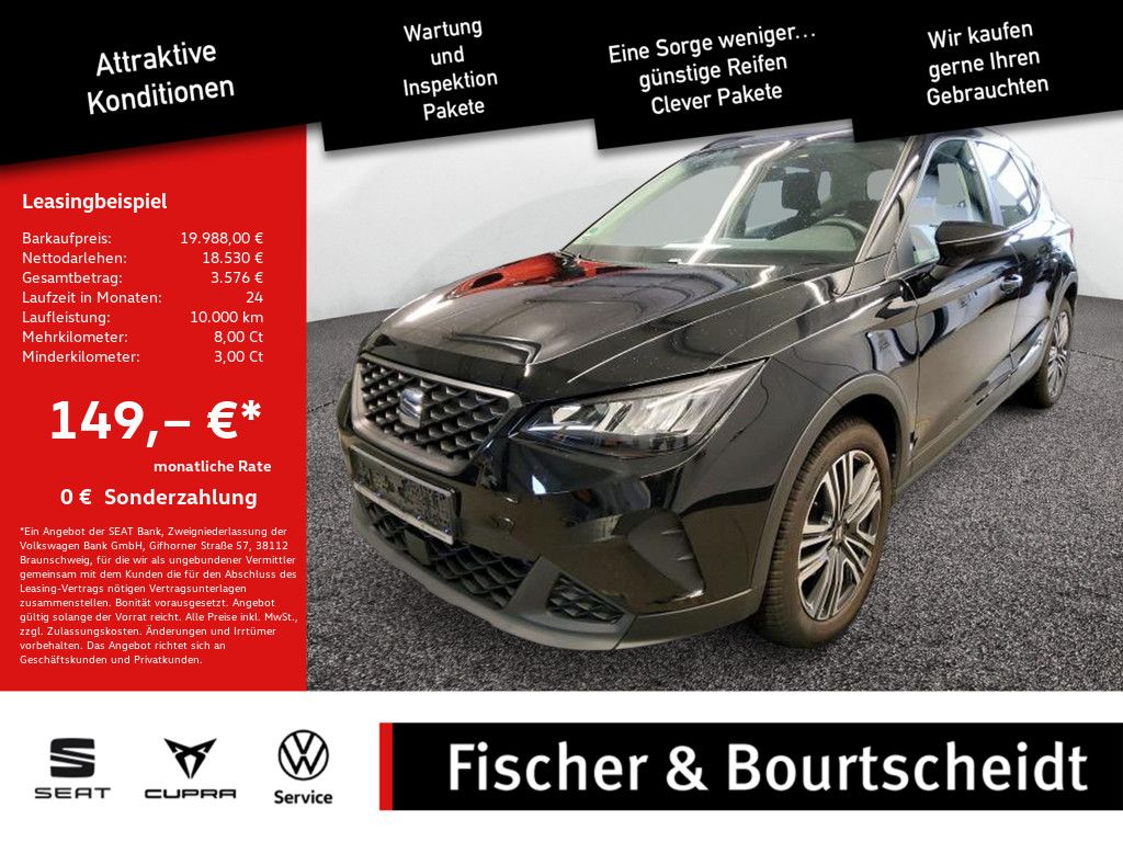 Seat Arona 1.0 TSI Style Edition SHZ NAVI FACEL. LED