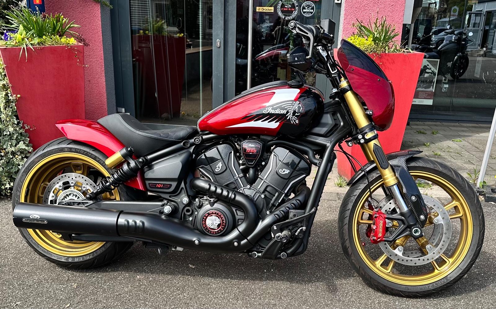 Indian Scout 101 240er Custom-Umbau