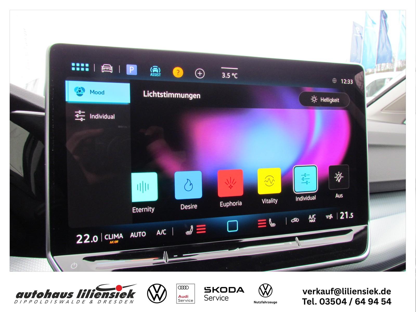 Volkswagen Golf 8 1.5 eTSI DSG Energy ACC/LED/RFK, миниатюра 18