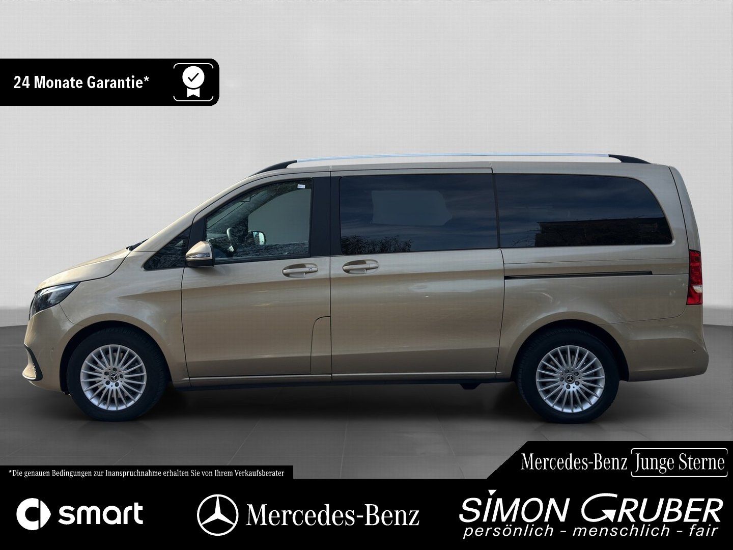 Fahrzeugabbildung Mercedes-Benz V 220 d lang 2*Klima 2*STür Tisch 7Sitze AHK 2.5