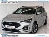 Ford Focus Turnier 1.0 EcoBoost ST-LINE X HUD AHK-kla - mit Benzin-Antrieb: Silber, Allwetterreifen