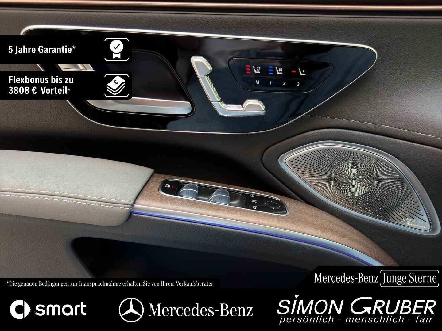 Fahrzeugabbildung Mercedes-Benz EQS 580 4M AMG Pano Hyper Sitzklima Massage