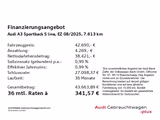 Audi A3 Sportback TFSIe 2x S line *AHK*HdUp*MATRIX*18 - Audi A3: 2l TFSI