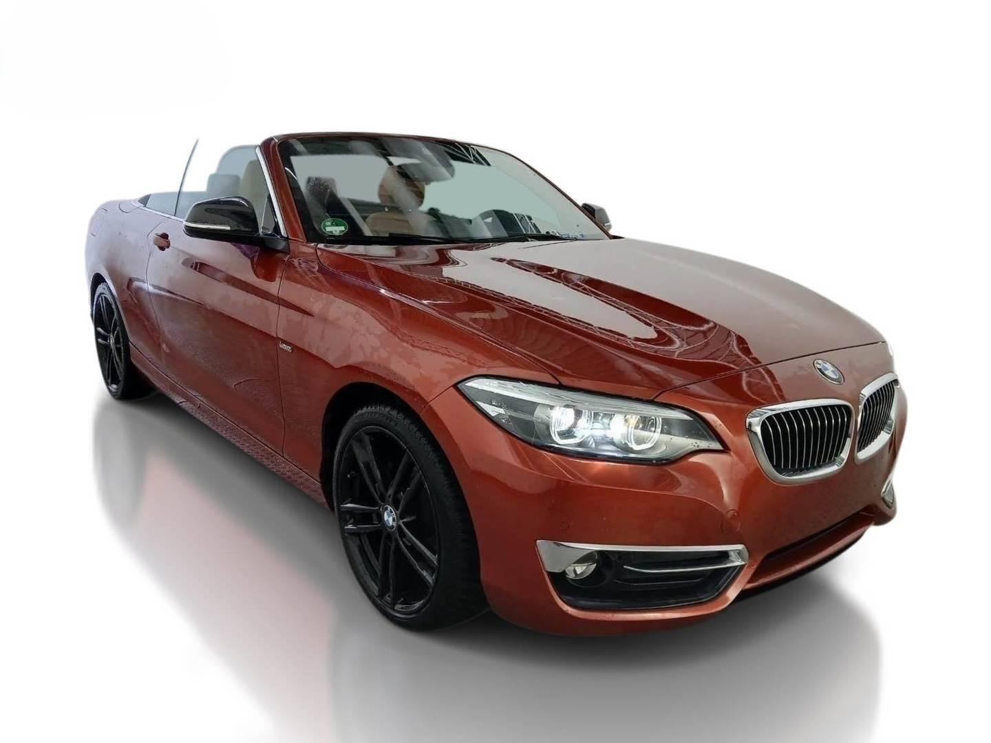 BMW 220 d Cabrio Luxury Line Autom. Leder RFK