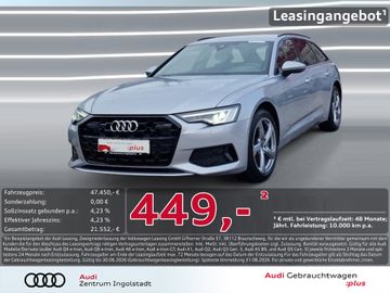 Audi Leasingangebot: Audi A6 Avant 45 TDI qu NAVI MATRIX 19" AHK Advanced