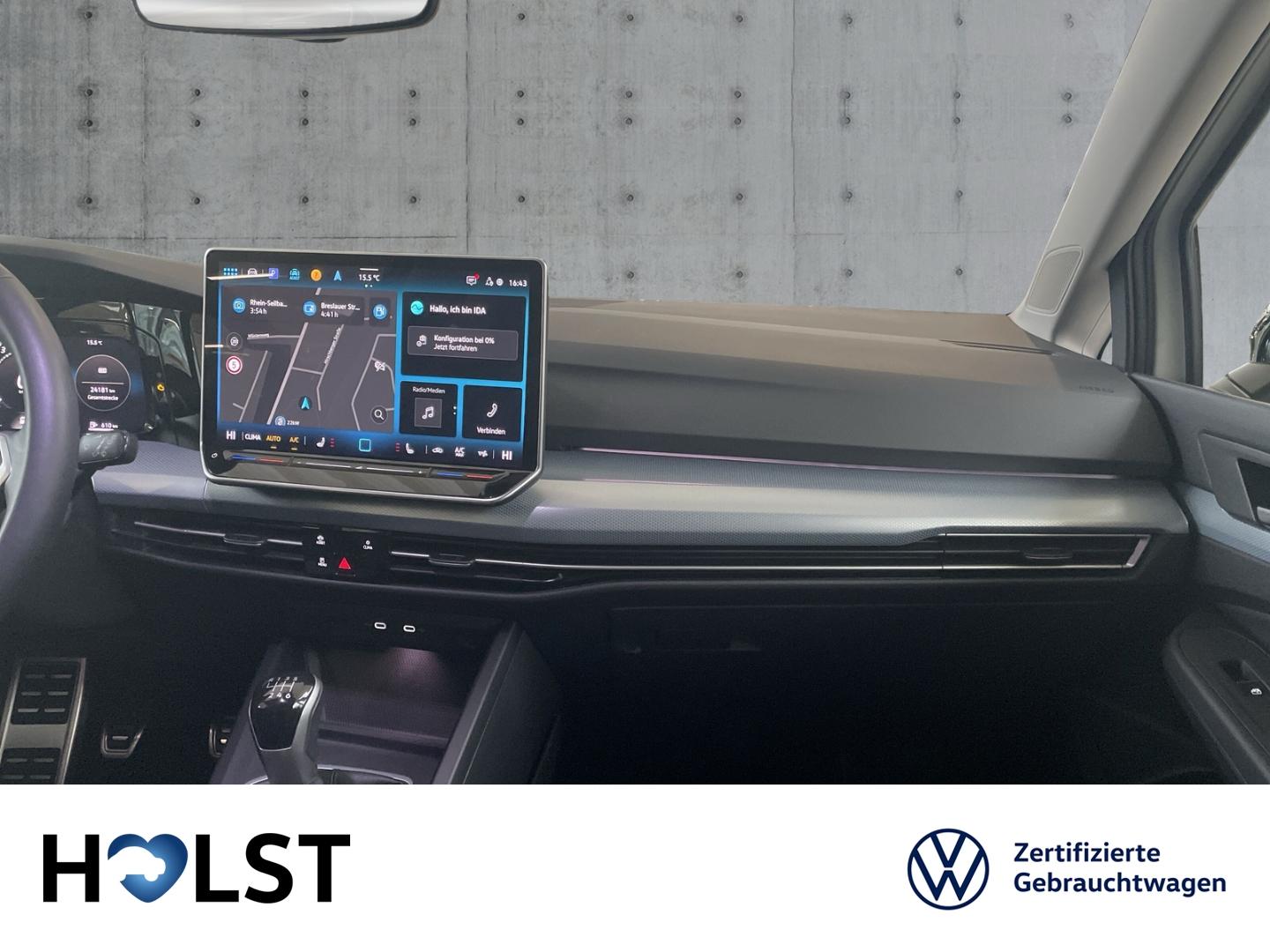 Volkswagen Golf VIII 1.5TSI GOAL GJR AHK LED LightAssist, миниатюра 14