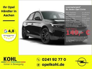 Opel Corsa F YES 1.2 Turbo EU6e Klima LED SHZ DAB PDC