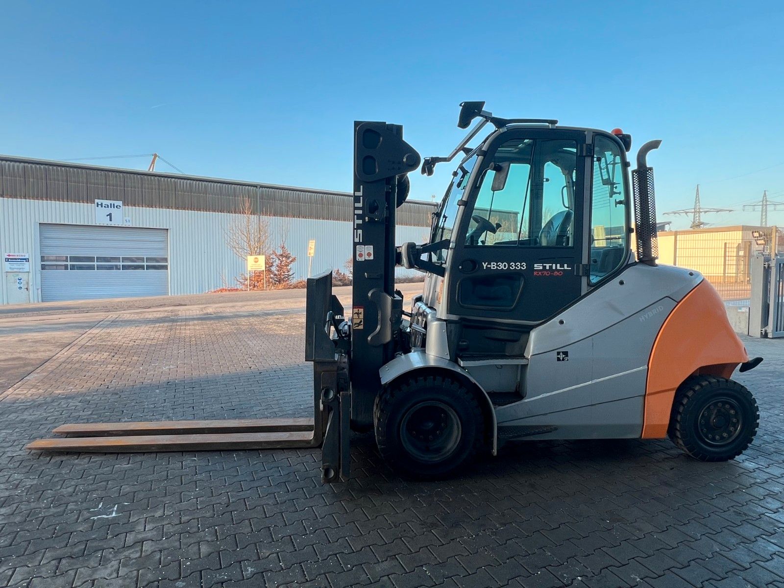 Fahrzeugabbildung Still RX70-80 / Duplex: 4.70m! / Zinkenversteller / SS