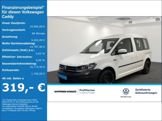 Volkswagen Caddy 1.0 TSI Trendline Anhängekupplung