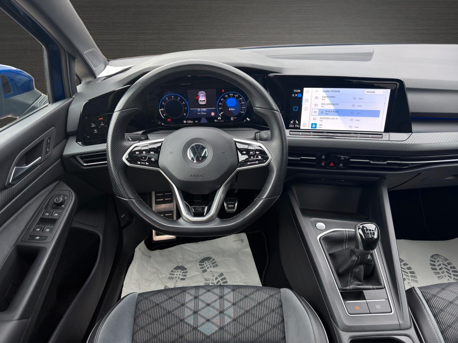Volkswagen Golf VIII 1.5TSI R-Line LED Panorama Navi Kamera, миниатюра 9