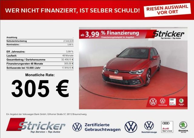 Volkswagen Golf GTI 2.0 TSI DSG 305,-ohne Anzahlung IQ.Ligh