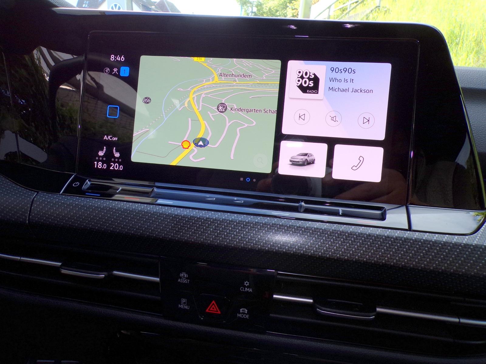 Volkswagen Golf VIII 2.0 TSI DSG R-LINE / AHK+18'+KAMERA, миниатюра 15