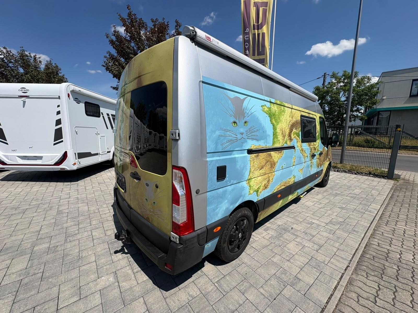 Karmann Dexter 620 EINZELBETTEN**AHK/Markise/Solar/WR