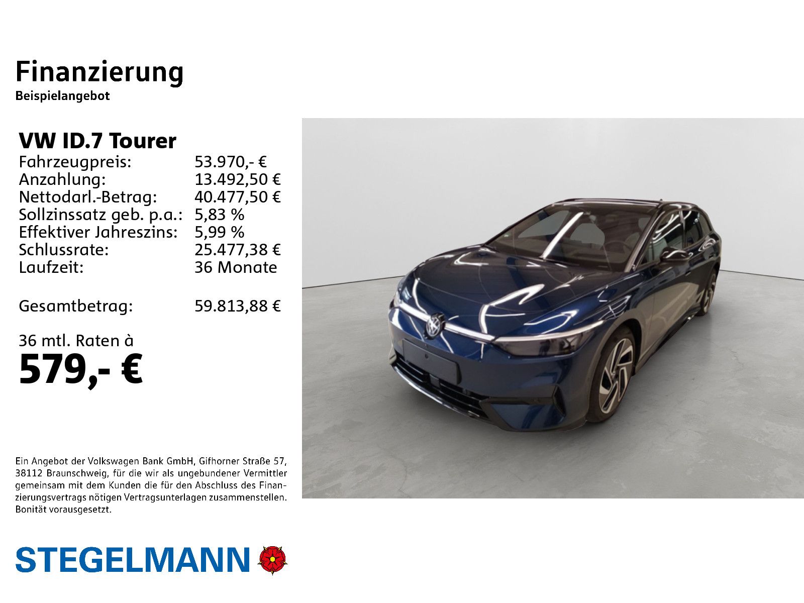 Volkswagen ID.7 Tourer Pro S 210kW 86kWh AHK Kamera LED Na foto 2