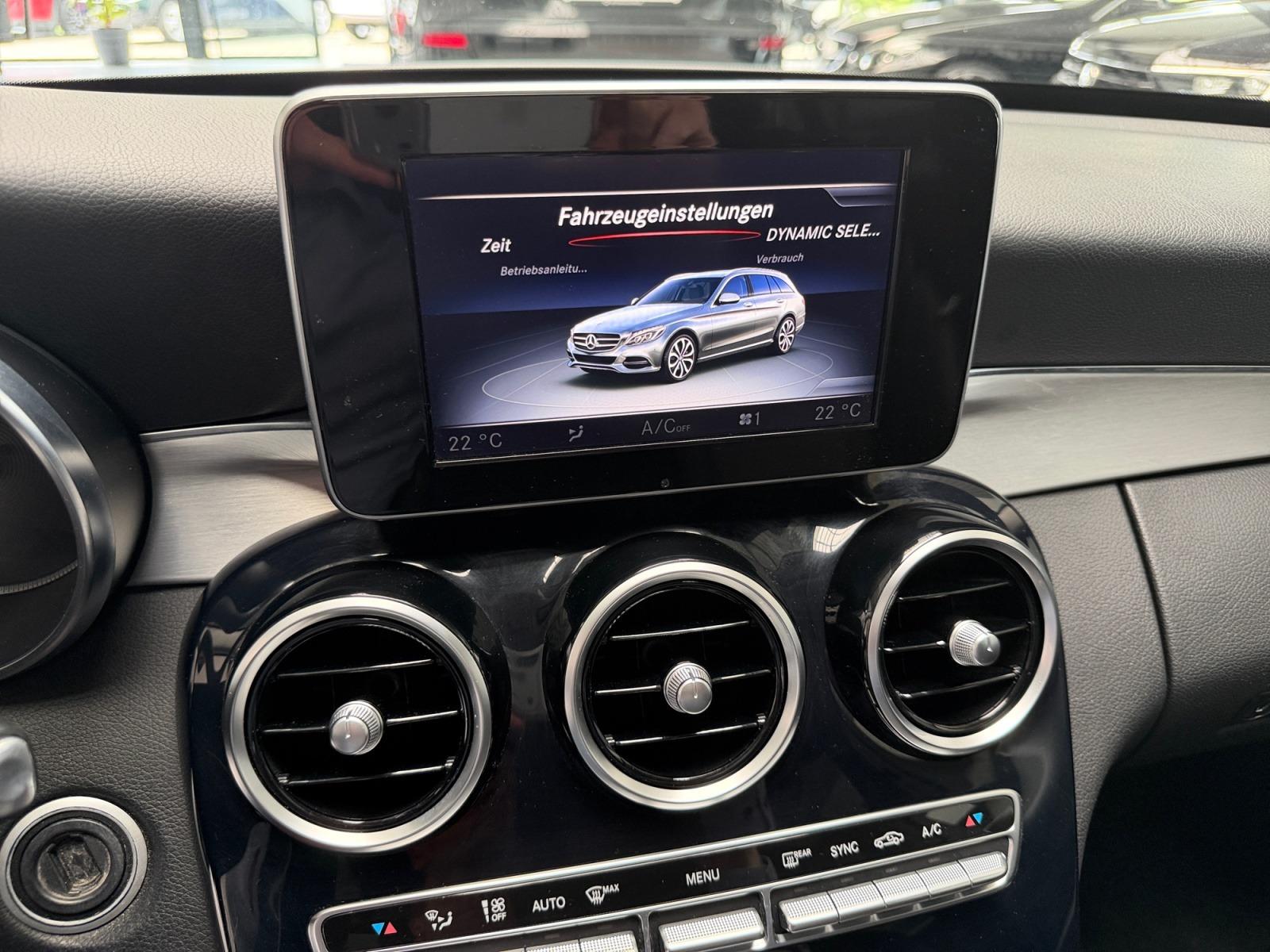 Mercedes-Benz C 200 T 4M AUTOMATIK+NAVI+TEILLEDER+LED+ALU+TÜV+