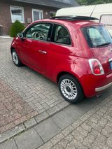 Fiat 500 1.2 8V Pop Pop Schiebedach  - Fiat 500: Rot, Schiebedach