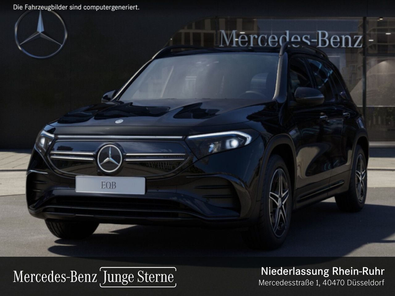 Mercedes-Benz EQB 300 4M AMG Night AdvSound Memo Keyless Distr foto 2